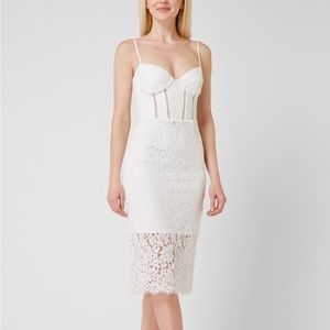 Bardot | Brielle Midi Lace Dress in Small